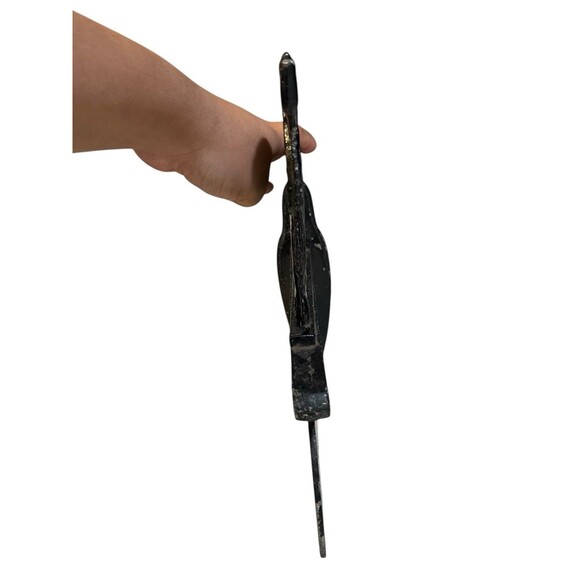 Vintage Cast Aluminum Cocker Spaniel (?) Dog Mailbox / Address Name Sign Plaque - Picture 6 of 9